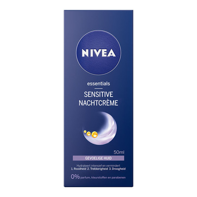 Nivea Sensitive nachtcrème
