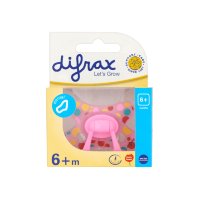 Difrax Fopspeen - Dental met Ring 6+ m