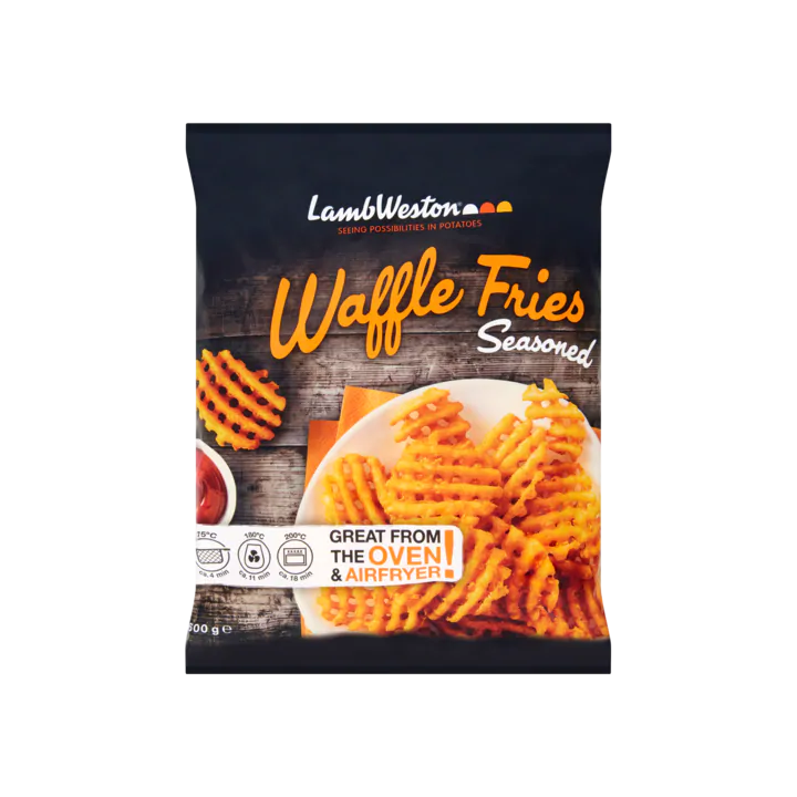 Lamb Weston Waffle Fries Seasoned