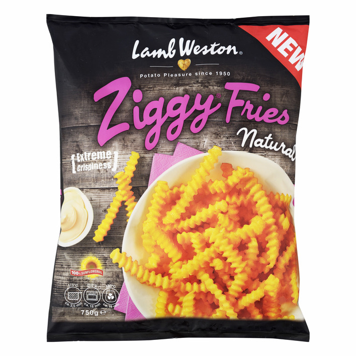 LambWeston Ziggy fries natural