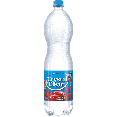 Crystal Clear Sparkling cranberry