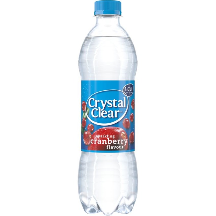 Crystal Clear Sparkling cranberry