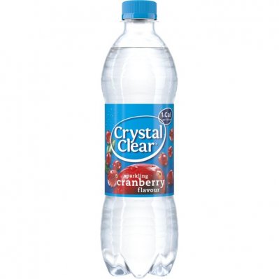 Crystal Clear Sparkling cranberry