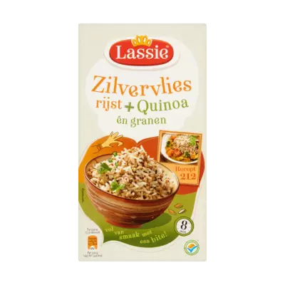 Lassie Zilvervliesrijst + Quinoa én Granen
