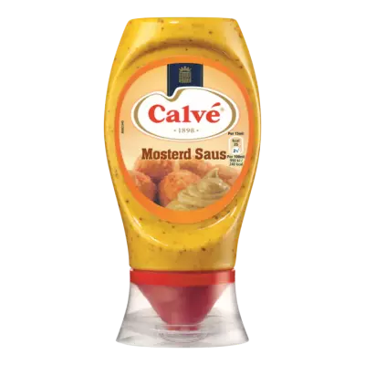 Calvé Saus Squeeze Mosterd
