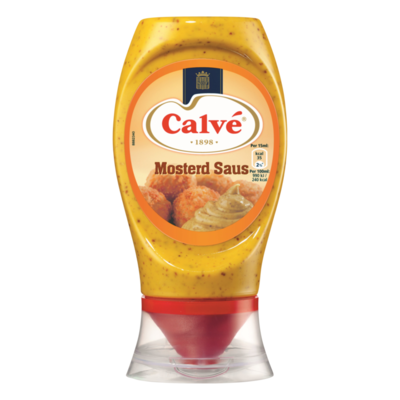 Calvé Saus Squeeze Mosterd