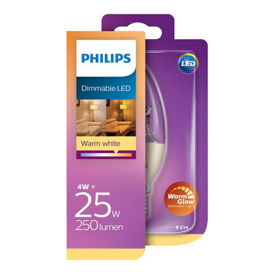 Philips Ledkaars warm dim 25W E14 220-240V