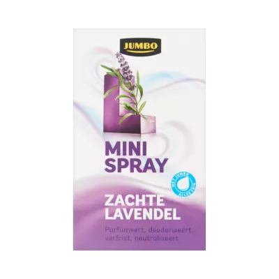 Huismerk Minispray Zachte Lavendel Navullingen