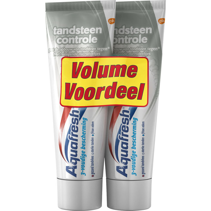 Aquafresh Tandsteen controle voordeel