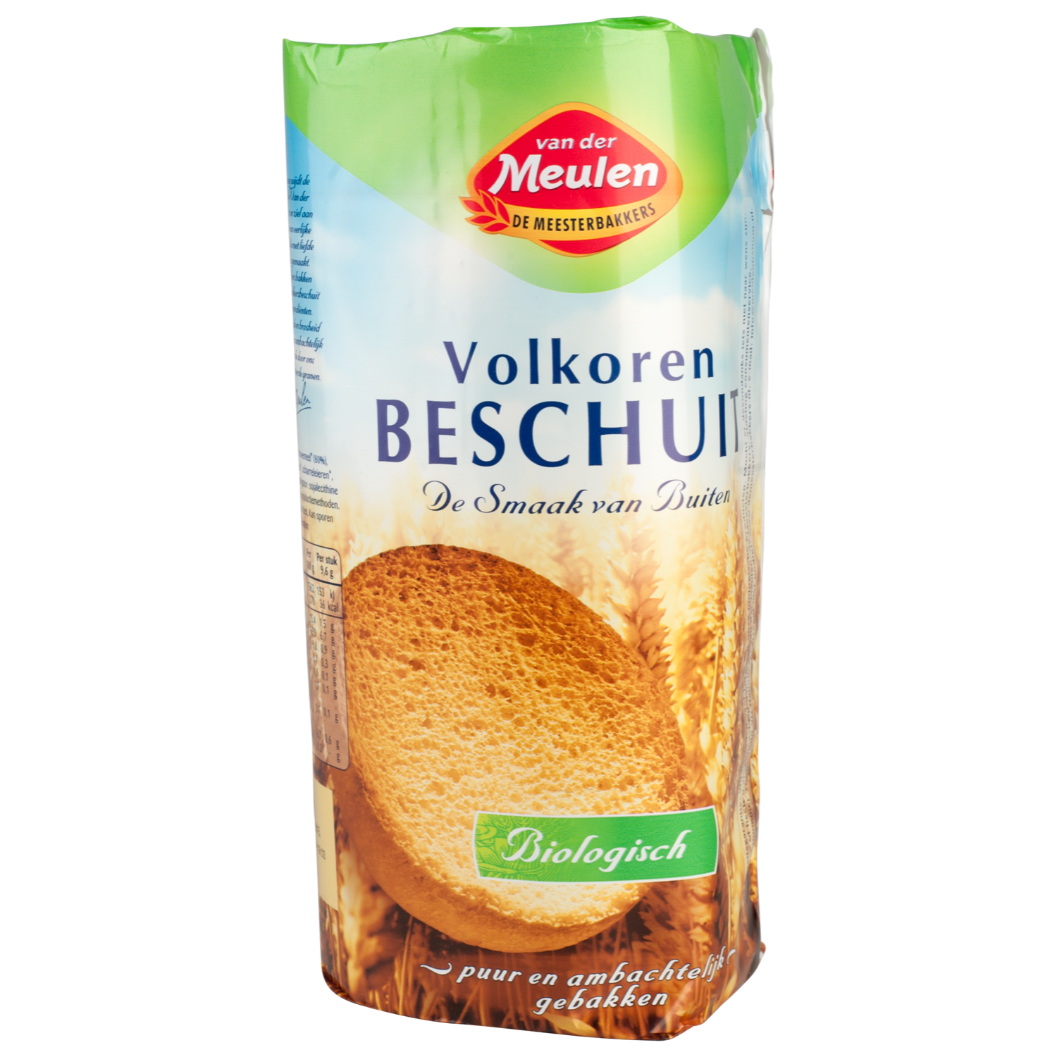 Van Der Meulen Beschuit volkoren biologisch