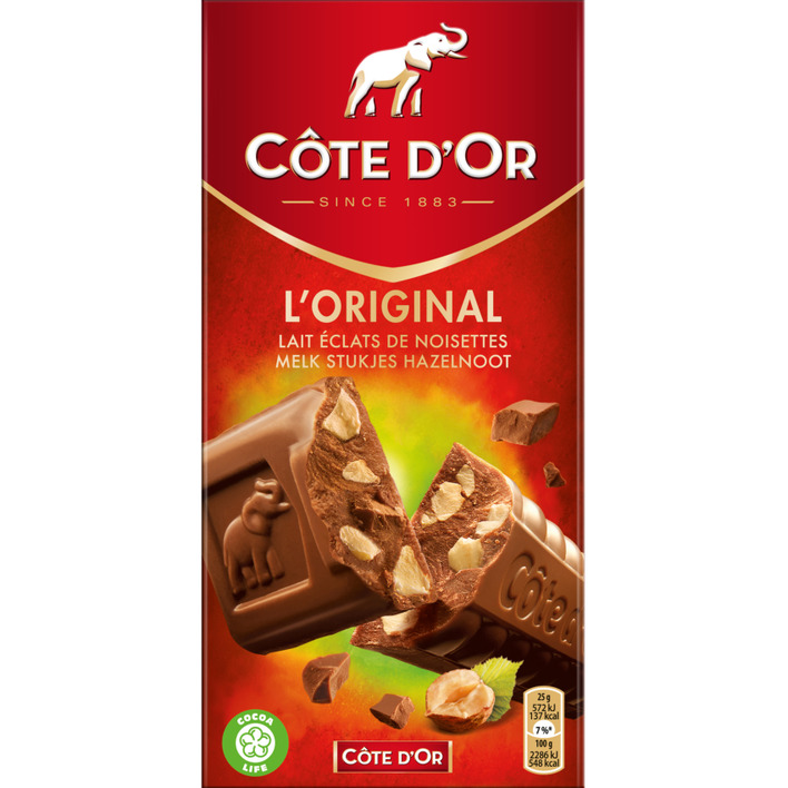 Côte d'Or L'original melk hazelnoot