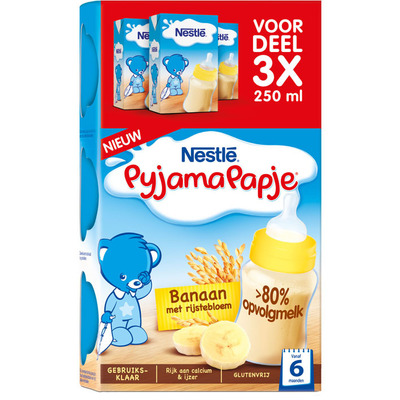 Nestlé Pyjamapapje banaan voordeel