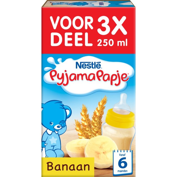 Nestlé Pyjamapapje banaan voordeel