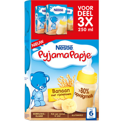 Nestlé Pyjamapapje banaan voordeel
