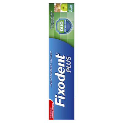 Fixodent Plus kleefpasta duo bescherming
