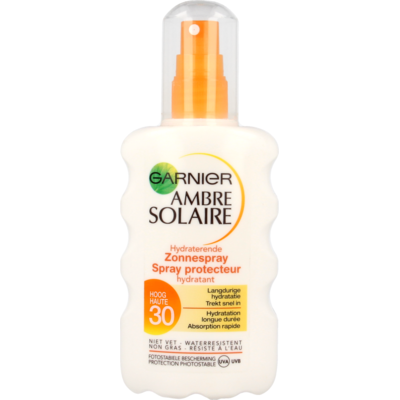 Ambre Solaire zonnebrand Dry Protect Spray factor 30