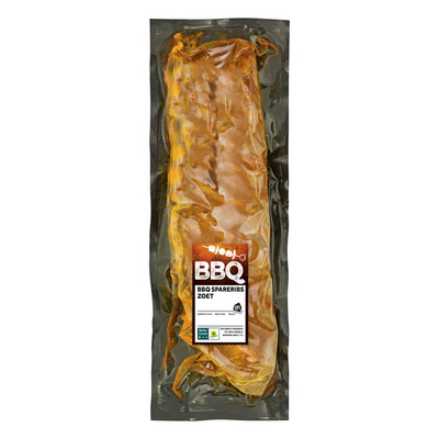 Huismerk BBQ spareribs zoet