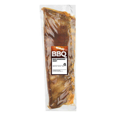 Huismerk BBQ spareribs zoet