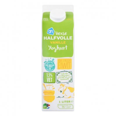 Huismerk Halfvolle vanilleyoghurt