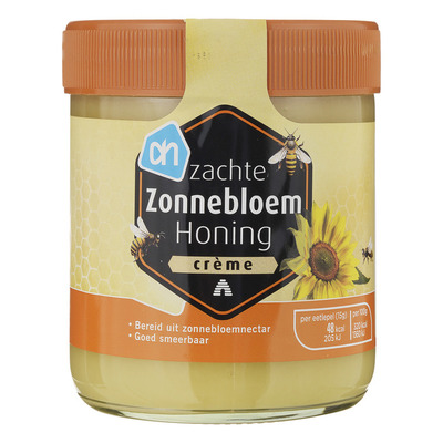 Huismerk Zachte zonnebloem honing crème