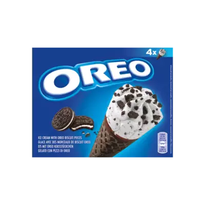 Oreo Ice Cream with Oreo Biscuit Pieces