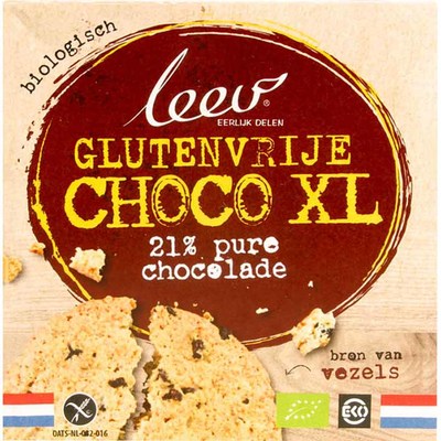 Leev Biologische chocolade oerkoek glutenvrij