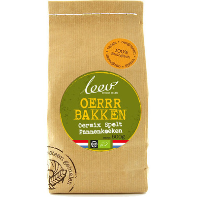 Leev Biologische oermix spelt pannenkoeken