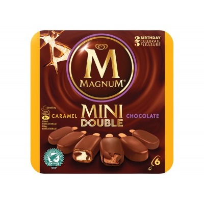 Magnum Mini double caramel chocolat