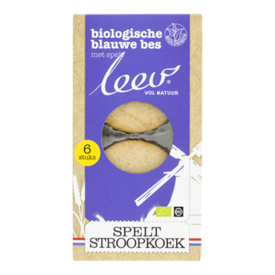 Leev Bio spelt stroopkoeken