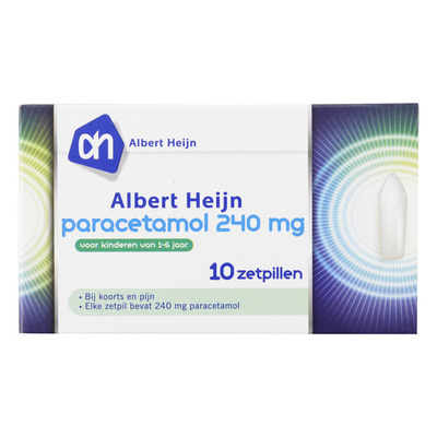 Huismerk Paracetamol zetpillen 240 mg