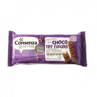 Consenza Choco teff fingers