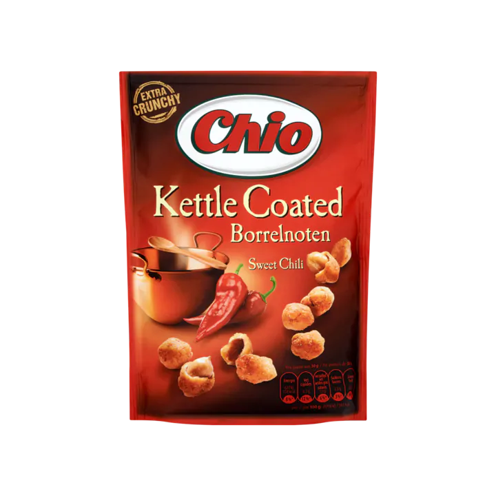 Chio Kettle Coated Borrelnoten Sweet Chili