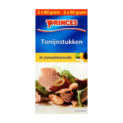 Princes Tonijnstukken in Zonnebloemolie