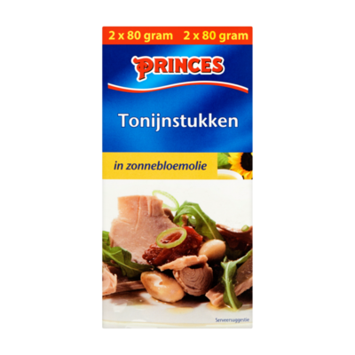 Princes Tonijnstukken in Zonnebloemolie