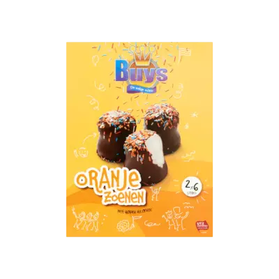 Buys Oranje Zoenen met Holland Decoratie 2 x 6 Stuks