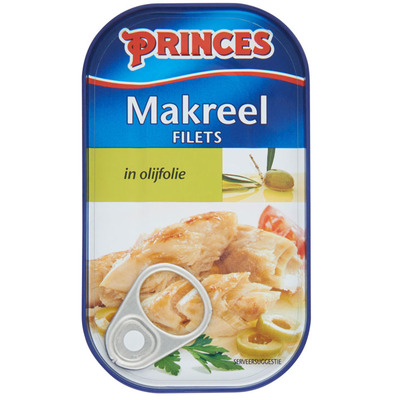 Princes Makreelfilets in olijfolie