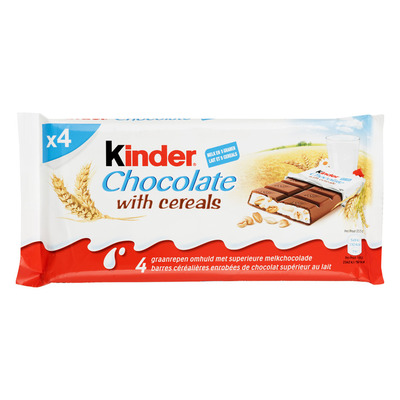 Kinder Chocolate with cereals graanrepen