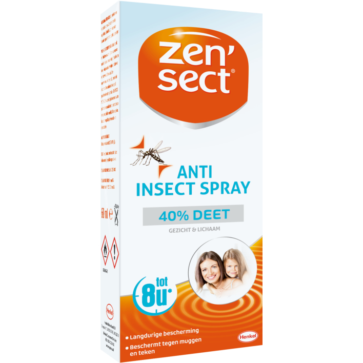 Zensect Anti insecten spray 40% deet