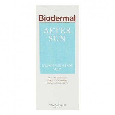 Biodermal After sun bruinverlengende melk