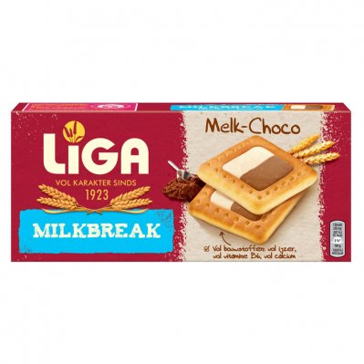 Liga Milkbreak biscuits duo melk-choco