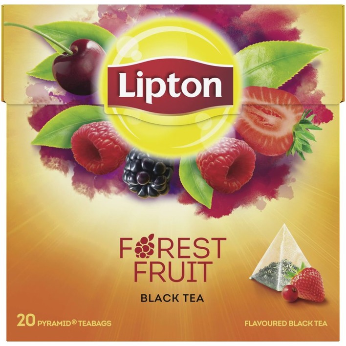 Lipton Zwarte thee forest fruit