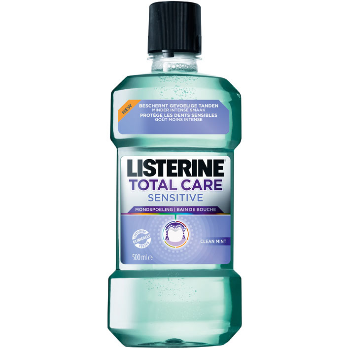 Listerine Mondwater total care sensitive