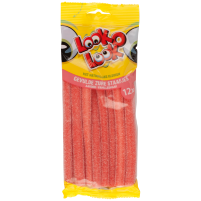 Look O Look Staafjes aardbei vanillesmaak