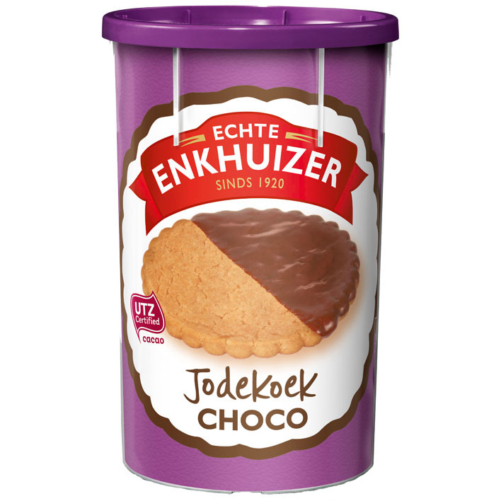 Echte Enkhuizer Jodekoeken choco