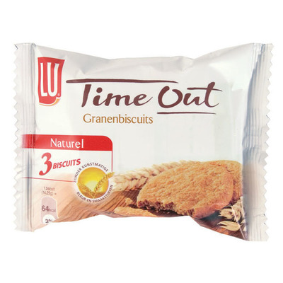 Time Out Granenbiscuit naturel pocketsize