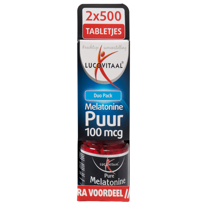 Lucovitaal Melatonine puur 100 mcg