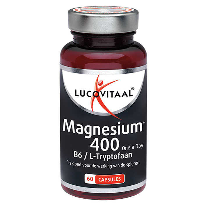 Lucovitaal Magnesium 400 mg, B6 & L-tryptofaan