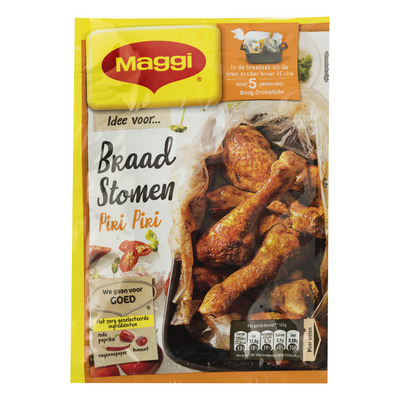 Maggi Braadstomen kip piri piri