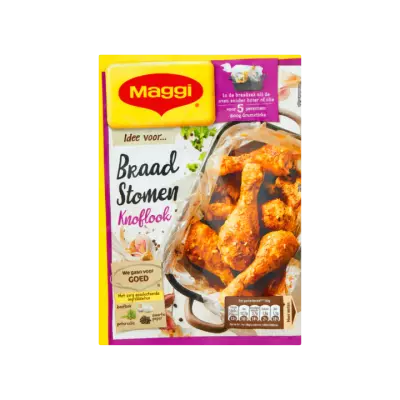 Maggi Braadstomen Knoflook Zakje