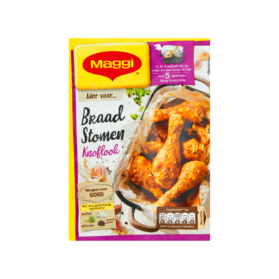 Maggi Braadstomen Knoflook Zakje